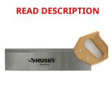 14 in. Back Saw with Wood Handle