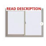 V-2500 Desert Sand Window - Left Sliding
