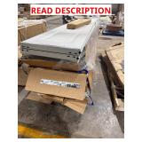 Garage door and more skid lot
