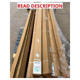 8 foot long one by four boards skid lot