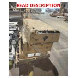 Miscellaneous outdoor plastic shed lot only 3 of