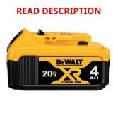 20V MAX XR Premium 4.0Ah Battery Pack