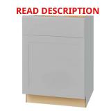 Avondale 24x24x34.5 Plywood Base Dove Gray unasse