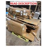 Misc home improvement skid lot