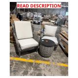 Hamtom bay outdoor 3 piece seating set