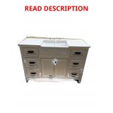 49" single vanity