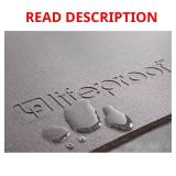 Waterproof Cushioned Rug Pad 6x9 5/16 in