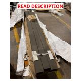 110" x 4" posts