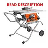 USED 15 Amp 10 in Jobsite Table Saw