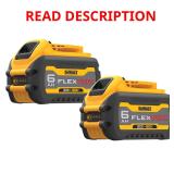 DeWalt DCB606-2 6Ah FLEXVOLT 2pc Battery
