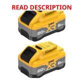 DeWalt 20V MAX XR Powerpack DCB2108-2 8Ah