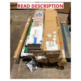 Misc Mix matched flooring and more skid lot