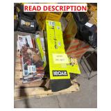 Misc ryobi and homelite tool skid lot