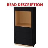 Avondale Raven Black Kitchen Cabinet