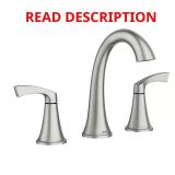 Korek 8-in Widespread Faucet Nickel