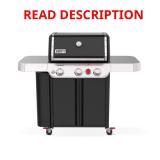 Weber Genesis E-330 3-Burner LP Grill Black