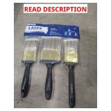 3 piece paint brush set