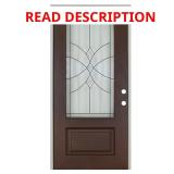 Regency 36x80 LH 3/4 Lite Front Door Russet