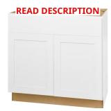 Avondale Bath Cabinet, Alpine White