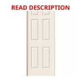 Colonist 32x80 Prehung Left Door, Primed, Damaged