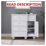Hampton Harbor 36W Freestanding Vanity