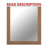 25.67 in W x 31.38 in H Vanity Mirror in Sand