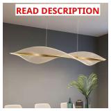 47.24 in Modern Gold LED Pendant Light