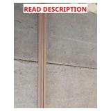 3 brown cellular light filtering shades