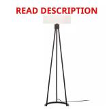 Higgins 56.25 in. Black Tripod Floor Lamp