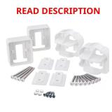 ArmorGuard Deluxe White Line Rail Kit