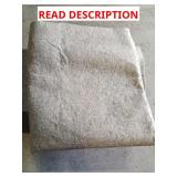 Non slip rug pad, unknown size