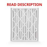 (2) 20x25x5 Pleated MERV10 Air Filter