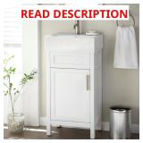 Arvesen 18 in. Vanity w/Ceramic Top