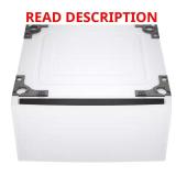 27 in. Laundry Pedestal with Storage Drawer