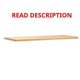 NewAge Bold Series 4 Ft Bamboo Workbench Top