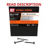 6 x 1-5/8 in. #2 Drywall Screws 5 lb Box
