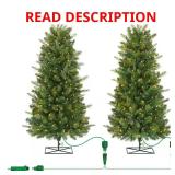 Home Decorators 2-pk 3 ft Fir LED Trees*5 x BID*