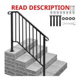 Transitional Handrail Stair Railing 3-Step Kit