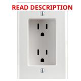 Leviton 15A 125V Duplex Outlet 5-15R 1pk