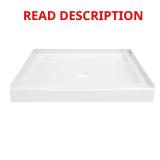 Delta Classic 500 Shower Pan Base, White