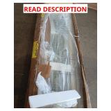 Glass gliding shower doors, size unknown