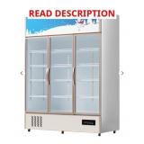 VEVOR Merchandiser Refrigerator, 31.6 cu ft
