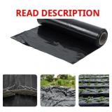 Fencer Wire 4 Mil Black Plastic Sheeting Roll