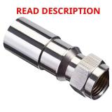 RG-6 Compression F-Connector