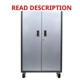 Steel Garage Cabinet with Casters (36x66x18)