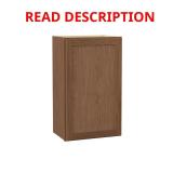 Sinclair Wall Cabinet, 18x12x30, Saddle Oak **HAS