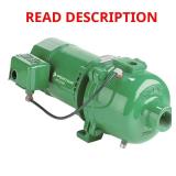 1 HP 27.5 gph Cast Iron Shallow Jet Well Pump