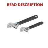 2-Piece Adjustable Wrench Set