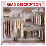 ShelfTrack 120.5 in. W Reach-In 5-Shelf Kit