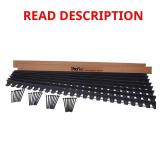 48 ft. Paver Edging Project Kit in Black
